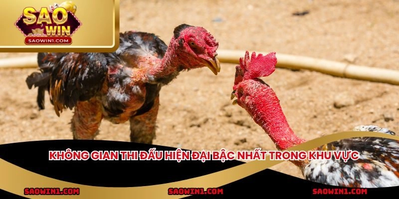 Không gian thi đấu hiện đại bậc nhất trong khu vực